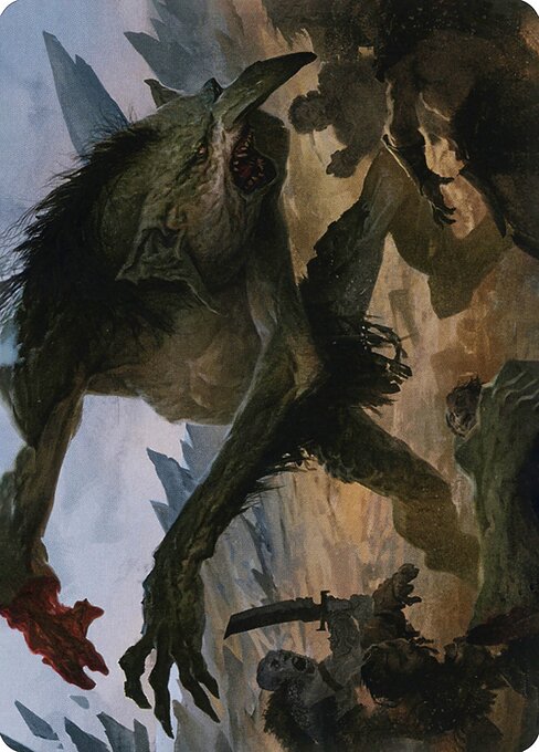Loathsome Troll Art Card