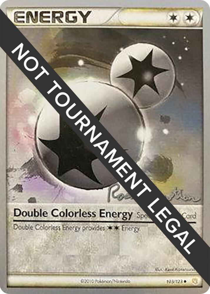 Double Colorless Energy
