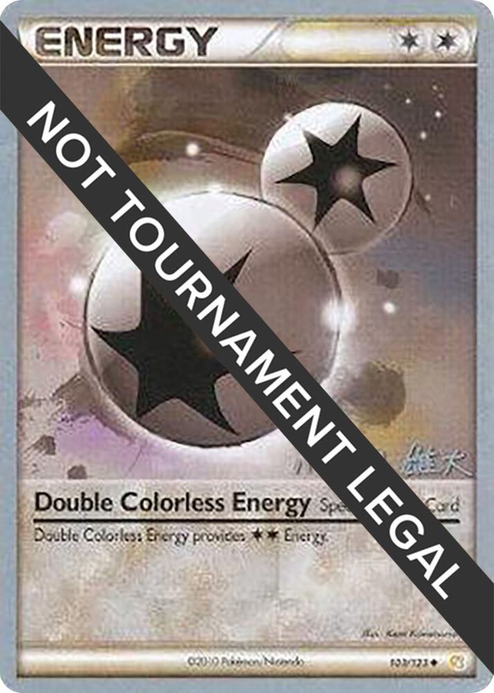 Double Colorless Energy