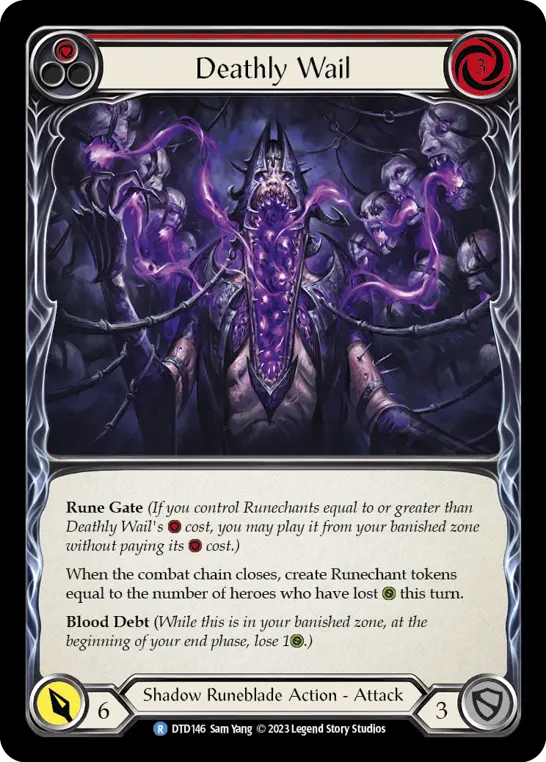 Deathly Wail (Red)