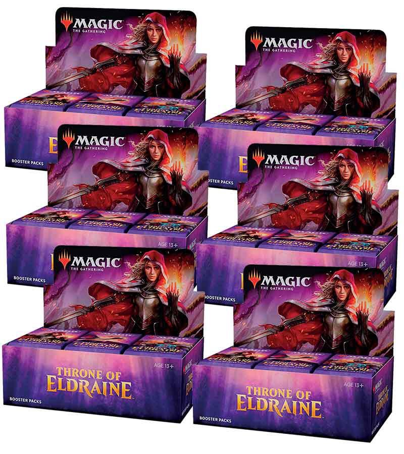 Throne of Eldraine Draft Booster Box Case