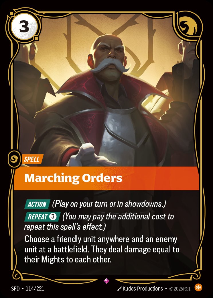 Marching Orders