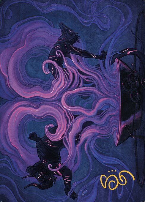 Macabre Reconstruction Art Card