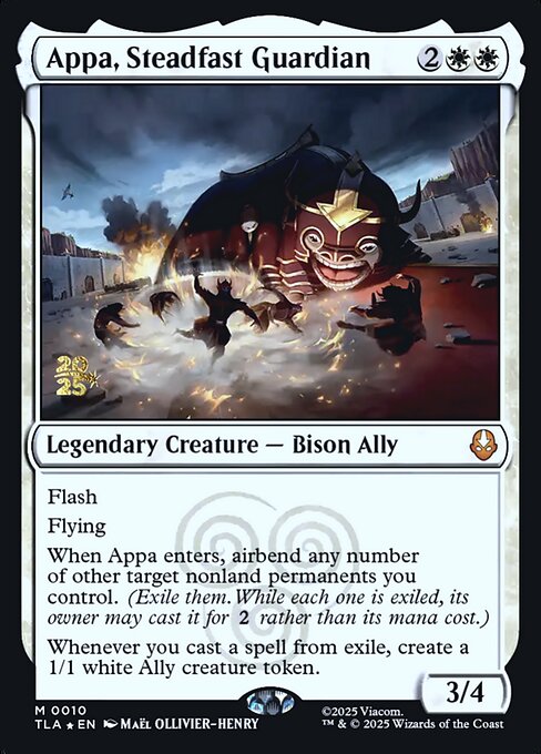 Appa, Steadfast Guardian