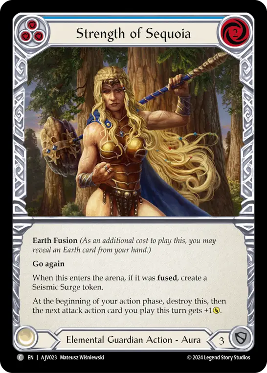 Strength of Sequoia (Blue)