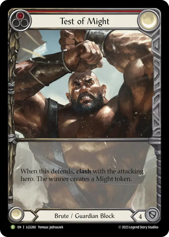 Test of Might (Red)